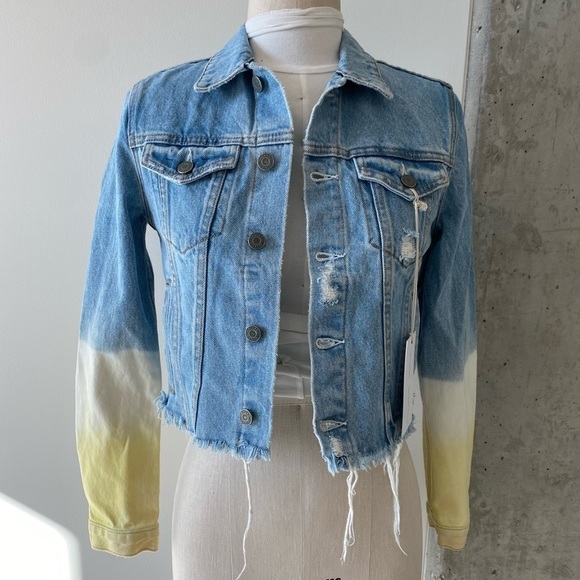 Grlfrnd Cropped Denim Jacket - Picture 7 of 12